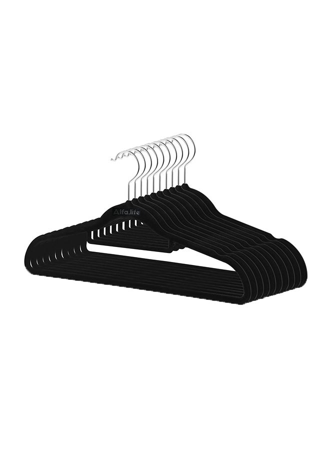 Non Slip Hangers Set Black 45x23cm - v1614513538/N44744042A_1