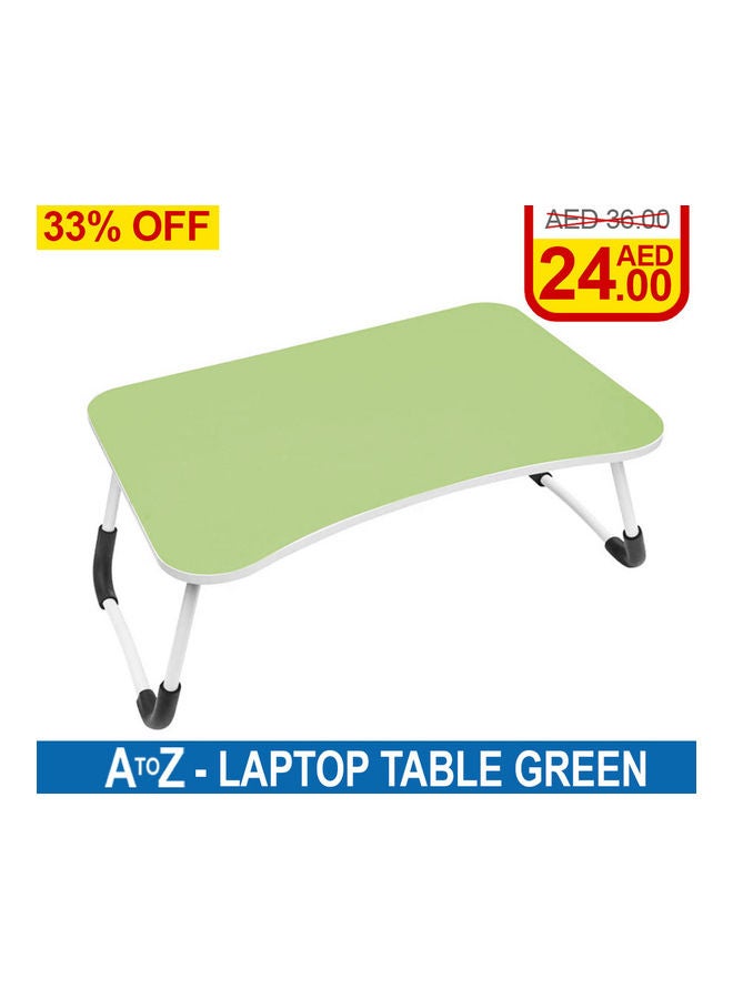 A TO Z Foldable Laptop Table Green/White/Black 65x60x29cm  - Image 5