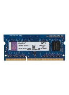 كينغستون 1 × 4 جيجابايت PC3L-12800 دي دي ار 3 ال-1600 1600 ميجاهرتز أزرق 