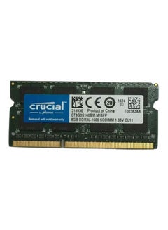 crucial 8 Ddr3Ram For Laptops - Ct8G3S160Bmceu Green 