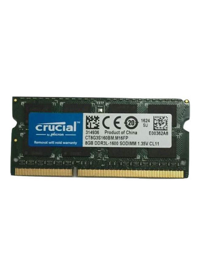crucial - 8 Ddr3Ram For Laptops - Ct8G3S160Bmceu Green - Image 1