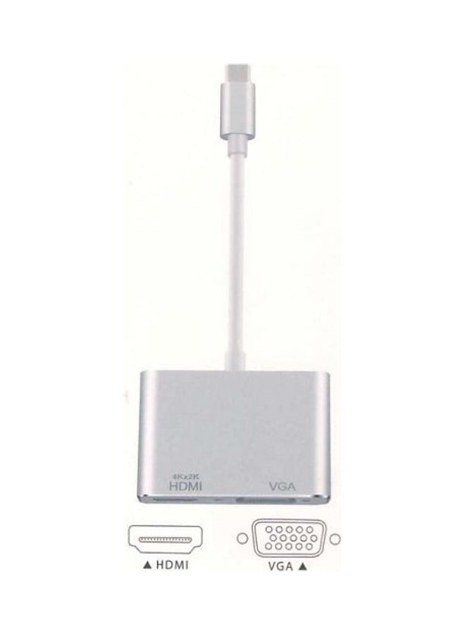 محول 2 في 1 من Type C USB إلى VGA وHDMI - Image 2