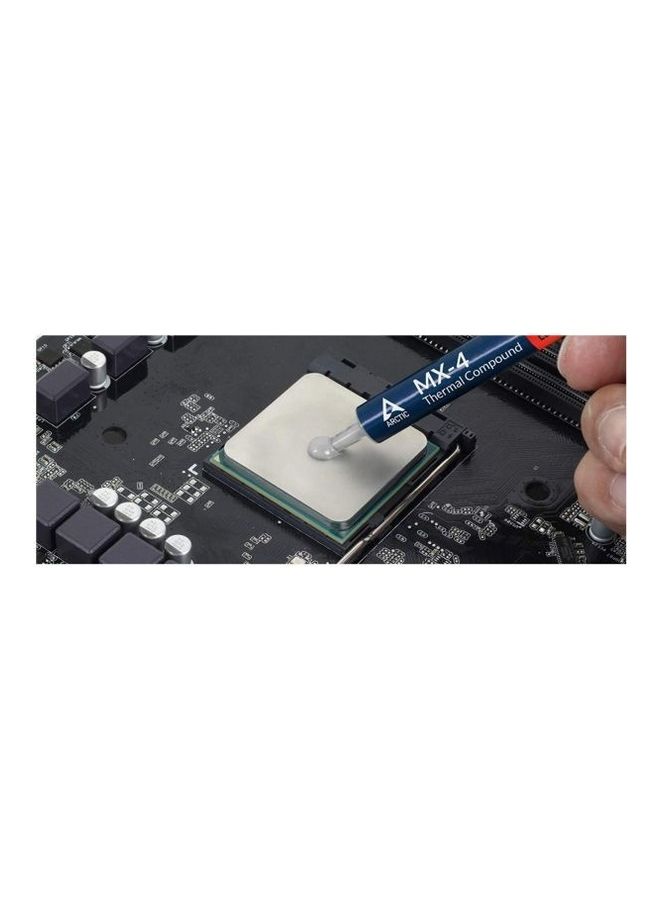 Arctic - MX-4 (2 Grams) Thermal Compound Paste Carbon (2019 Edition) | Based High Performance | For Gamers and Overclockers | Non-Conducting | 8-Years Durability Clear - Image 1