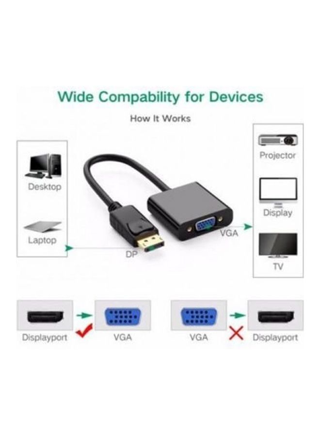 محول Displayport إلى Vga يدعم 1080P - Image 2