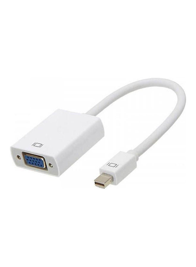 كابل محول من منفذ عرض صغير إلى VGA لجهاز ماك بوك أبيض - Image 1