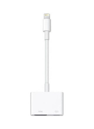 Apple 8Pin Lightning To Digital Av Adapter Hdmi Cable For Iphone & Ipad White - v1614520523/N44789125A_1