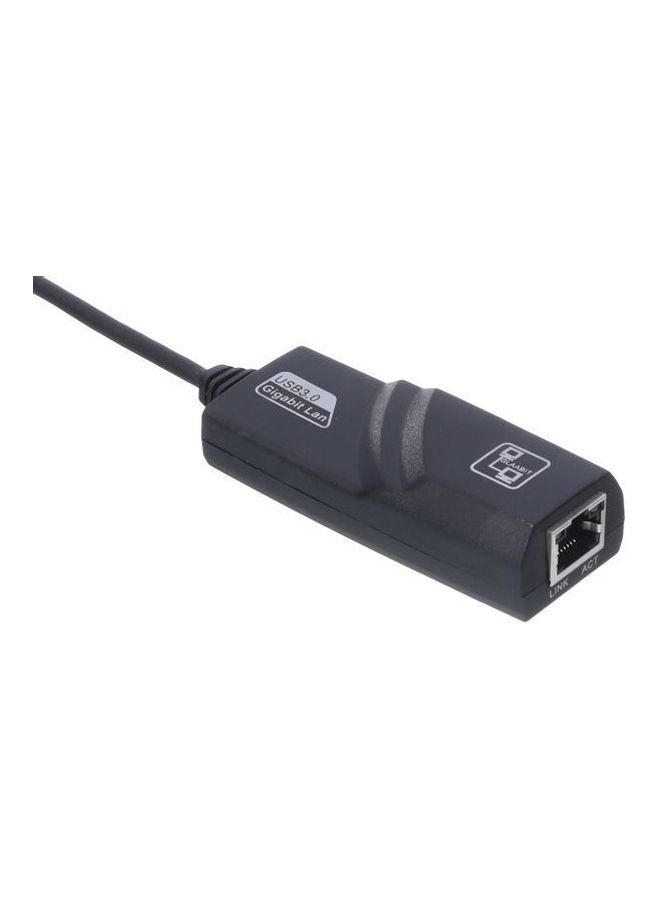 كيندكس محول جيجابت LAN Usb 3.0 إلى إيثرنت طراز 1678 أسود - Image 3