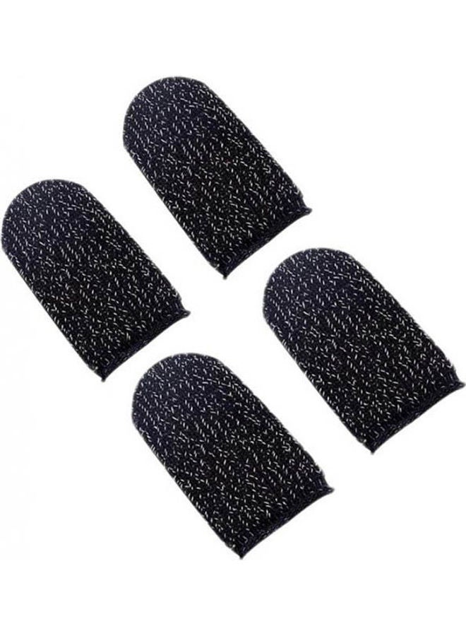 Generic - Mobile Game Controller Finger Sleeve Sets, Anti-Sweat Breathable Full Touch Screen Sensitive Shoot Aim Joysticks Finger Set For Pubg/Knives Out/Rules Of Survival-( 4 Pcs )-Multicolor - Image 1