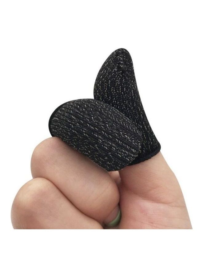 Generic - Mobile Game Controller Finger Sleeve Sets, Anti-Sweat Breathable Full Touch Screen Sensitive Shoot Aim Joysticks Finger Set For Pubg/Knives Out/Rules Of Survival-( 4 Pcs )-Multicolor - Image 1