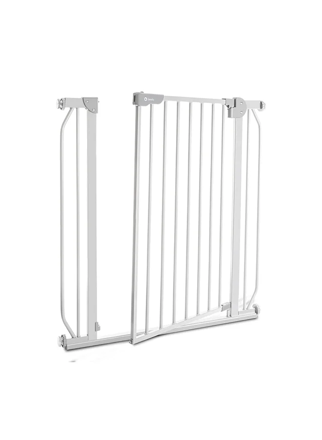 lionelo Truus Slim Baby Safety Gate - Grey