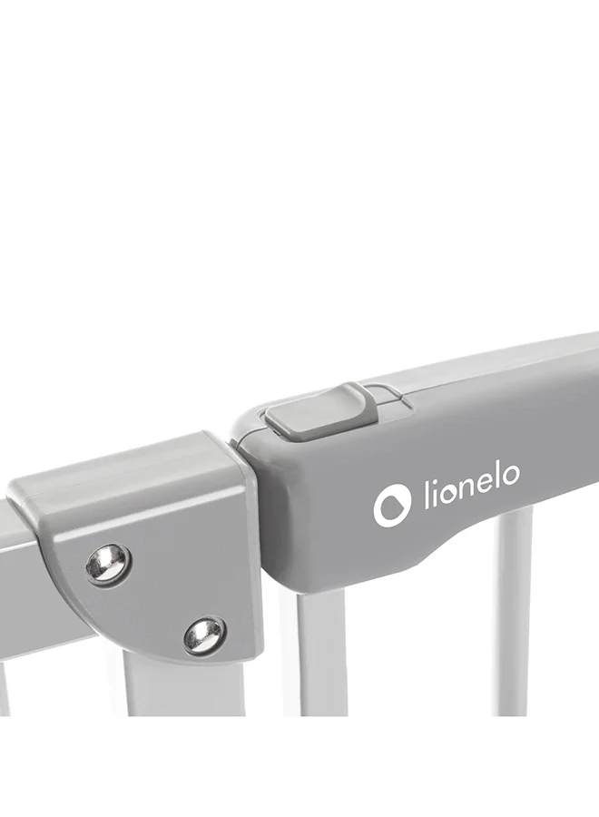 lionelo Truus Slim Baby Safety Gate - Grey