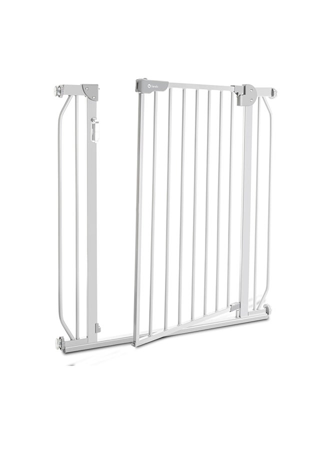lionelo Truus Slim Led Baby Safety Gate - Grey  - Image 2