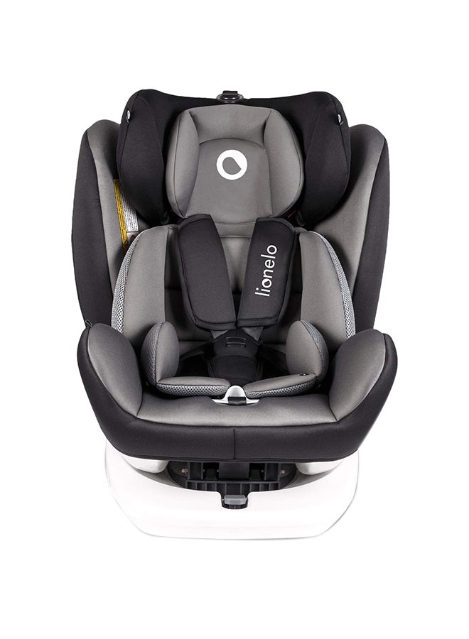 lionelo Bastiaan 360 Baby Car Seat - Grey/White Base  - Image 1