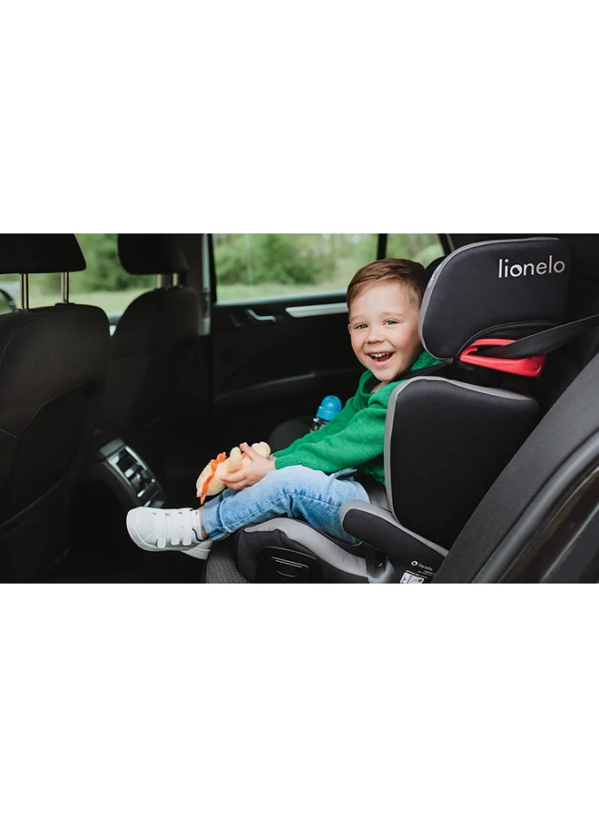 lionelo Hugo Baby Car Seat For 12-18 Months - Carbon Black