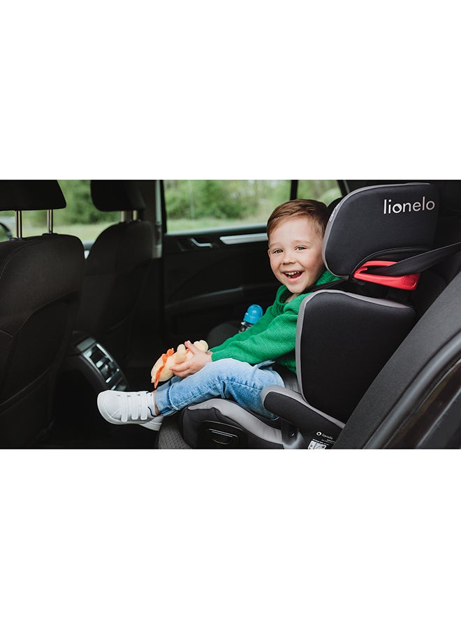 lionelo Hugo Baby Car Seat For 12-18 Months - Carbon Black  - Image 5
