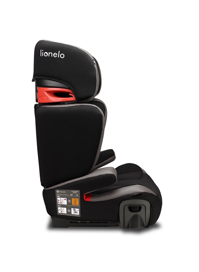 lionelo Hugo Baby Car Seat Grey  - Image 3