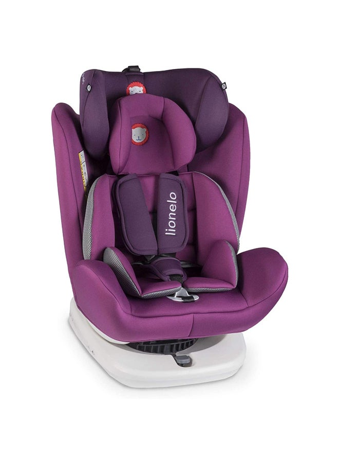 lionelo - Bastiaan 360 Baby Car Seat Violet - Image 1
