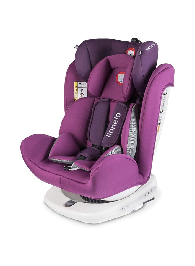 lionelo - Bastiaan 360 Baby Car Seat Violet - Image 1