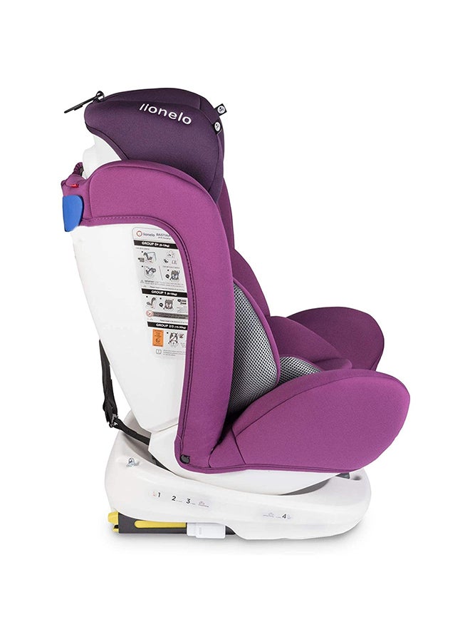 lionelo - Bastiaan 360 Baby Car Seat Violet - Image 1