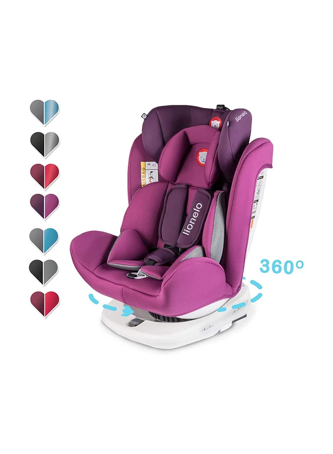 ليونيلو Bastiaan 360 Baby Car Seat Violet