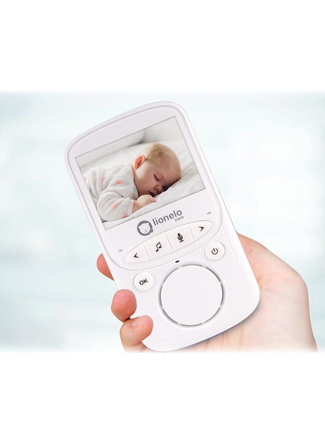 2-Piece Babyline 5.1 Video Baby Monitor - White