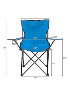 Folding Camping Chair 31x17.7x19.7inch - v1614523701/N44789260A_4