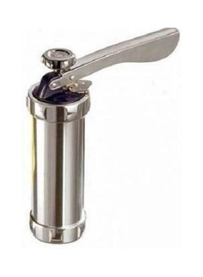 مور ماكينة البسكويت فضي