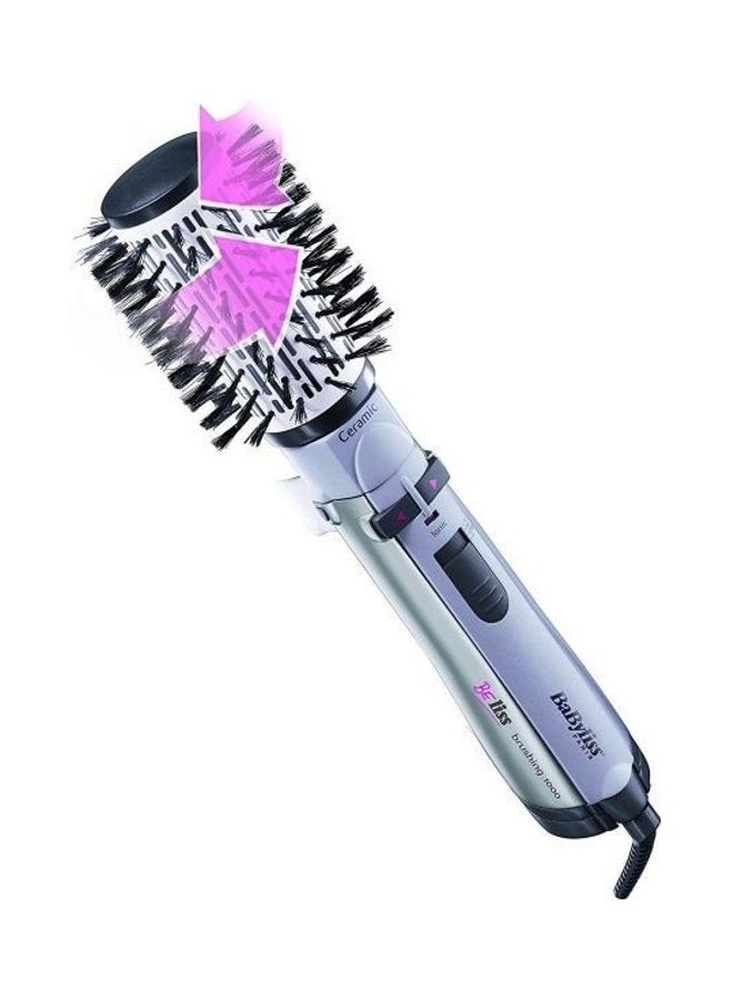 babyliss Hair Styler Rotating Brush With 4 Attachments Hair Care Silver  - Image 2