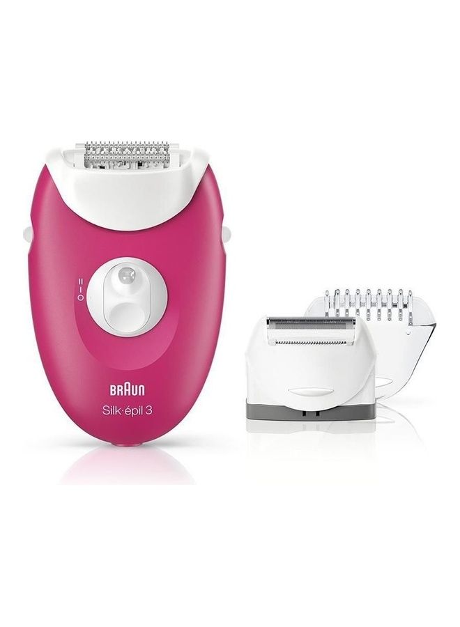 براون ماكينة إزالة الشعر سيلك ابيل 3 SE 3-273 فوشيا/أبيض فوشيا/أبيض - Image 2
