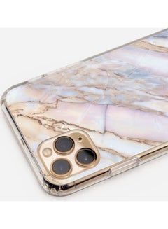 Casery Shatter Marble Printed Protective Case Cover For Apple iPhone 12/12 Pro Muticolour  - Image 2