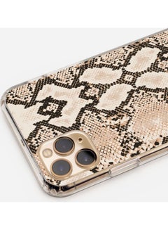 Casery Snake Skin Print Protective Case Cover For Apple iPhone 12 Pro Muticolour  - Image 2