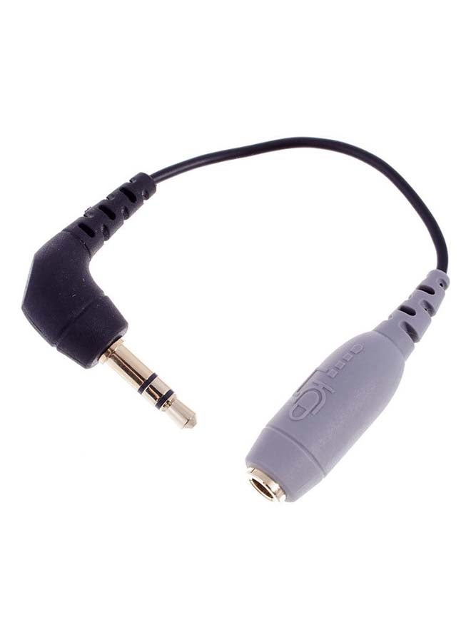 RODE 3.5mm TRRS To TRS adaptor For SmartLav SC3 Black  - Image 2