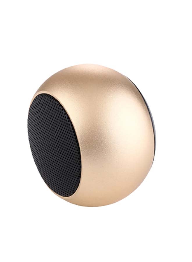 Mini Wireless Portable Bluetooth 4.2 With TWS Function Gold - Image 2
