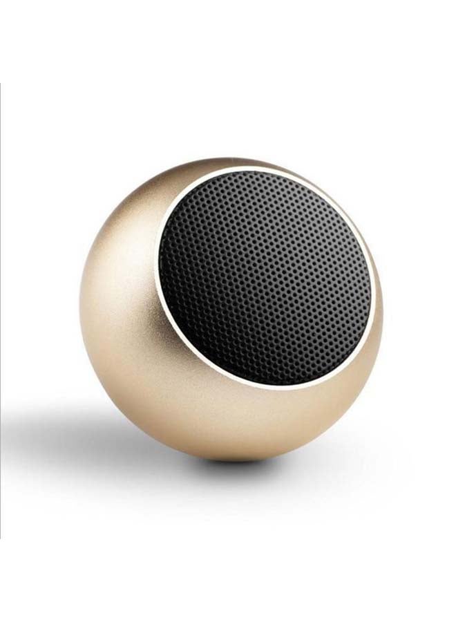 Mini Wireless Portable Bluetooth 4.2 With TWS Function Gold - Image 4