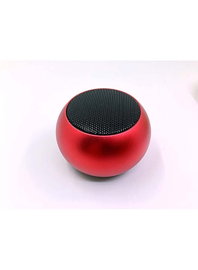 Mini Wireless Portable Bluetooth 4.2 With TWS Function Red