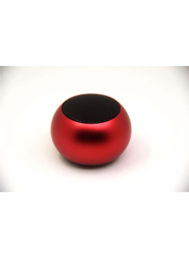 Mini Wireless Portable Bluetooth 4.2 With TWS Function Red