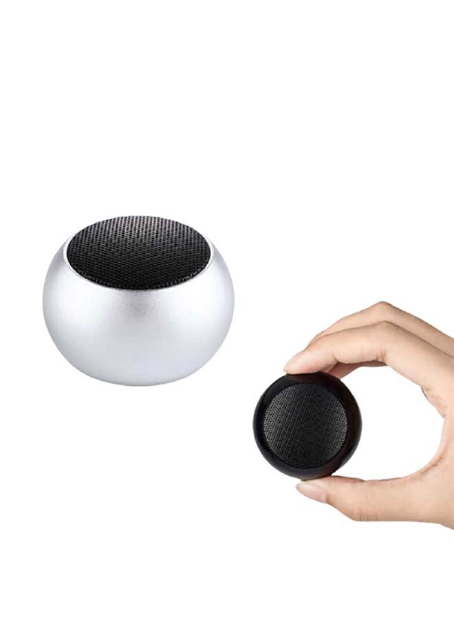 Generic - Mini Wireless Portable Bluetooth 4.2 With TWS Function Silver - Image 1