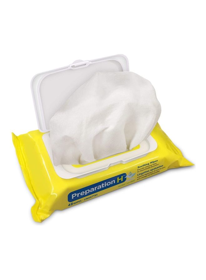 Preparation H 48-Piece Soothing Wipes  - Image 3