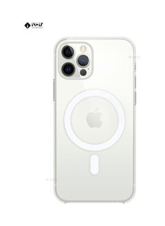 MagSafe Compatible Silicone Case Cover For Apple iPhone 12 Pro Clear