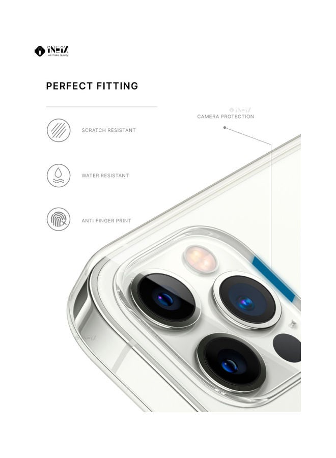 INEIX - MagSafe Compatible Silicone Case Cover For Apple iPhone 12 Pro Clear - Image 1