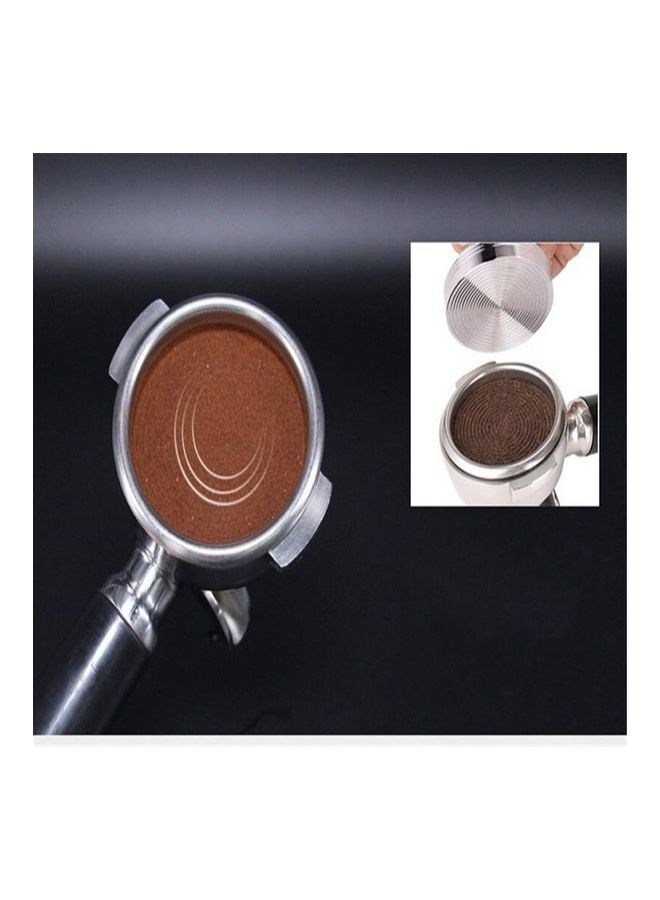 EzzySo Stainless Steel Coffee Pressed Powder Hammer Brown 58mm - Image 2