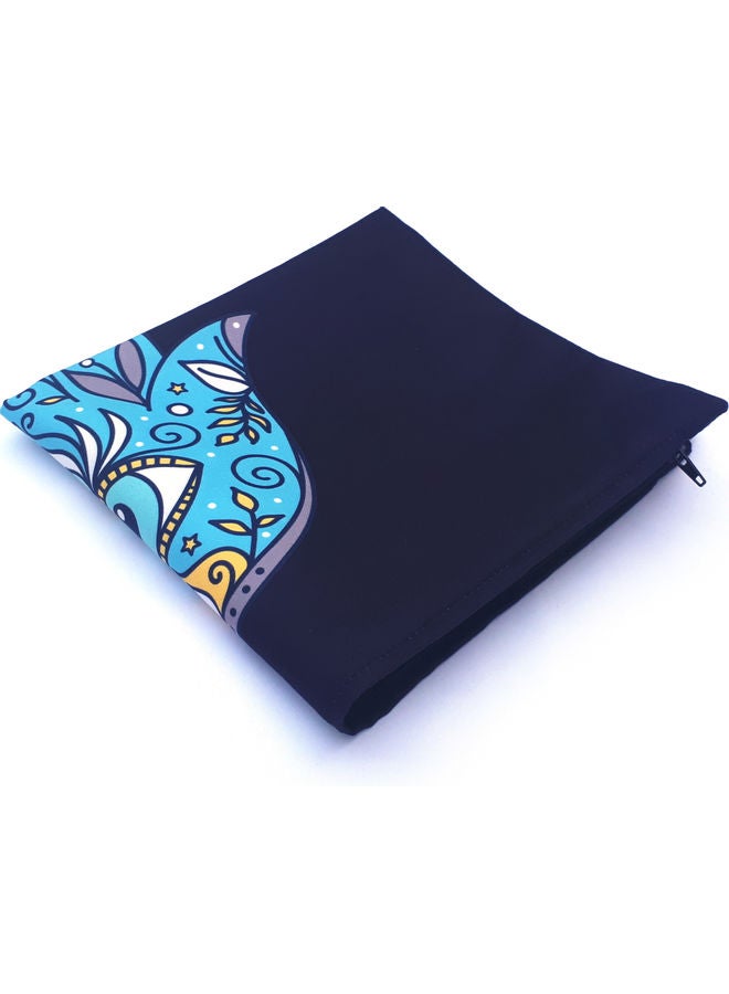 Alwan Hamsa Design Cushion Cover Multicolour 40x40cm - Image 3