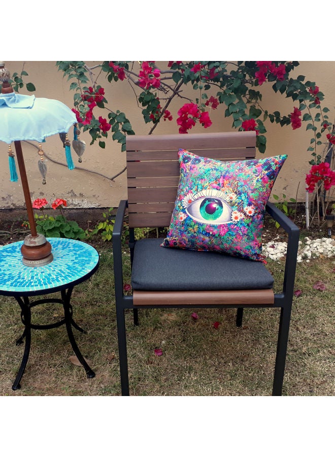 Alwan Eye Collection Decorative Cushion Cover Multicolour 40x40cm - Image 4