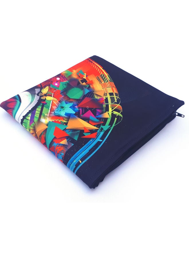 Alwan Eye Collection Decorative Cushion Cover Multicolour 40x40cm - Image 3