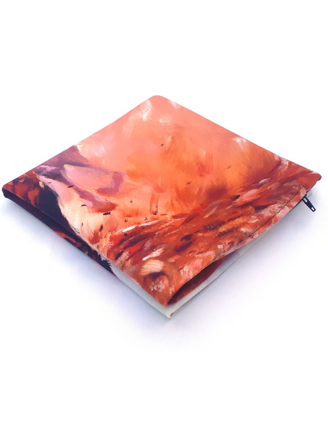 ألوان غطاء وسادة من مجموعة الخيول متعدد الألوان 40x40سم - Image 3