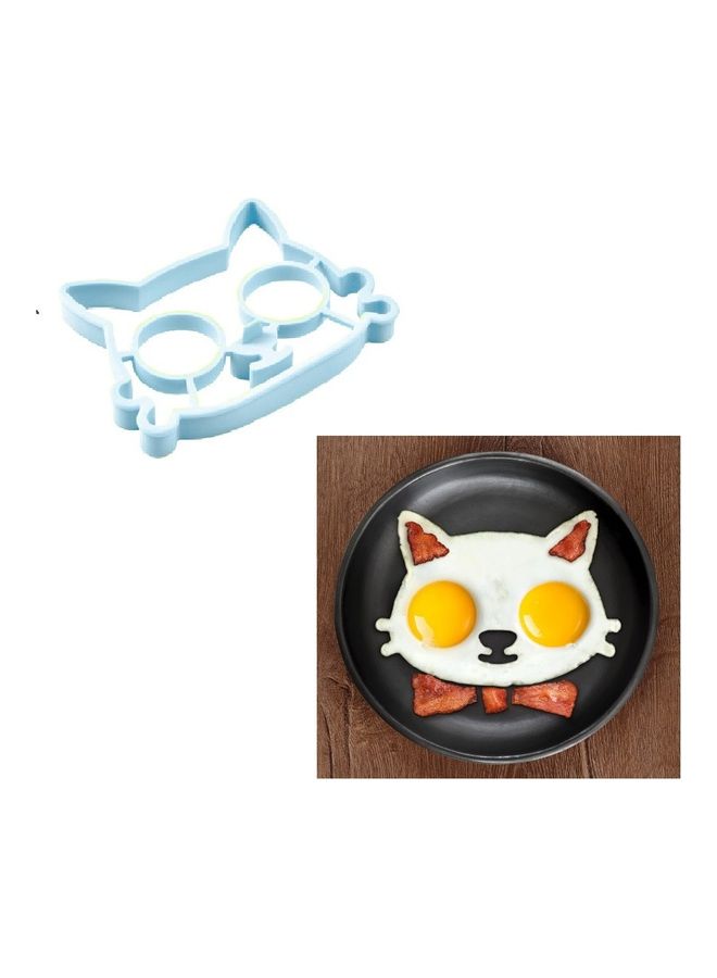 Generic - Cat Shape Egg Mould Blue - Image 1