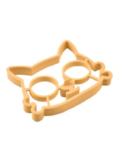 Cat Shaped Egg Mould Yellow