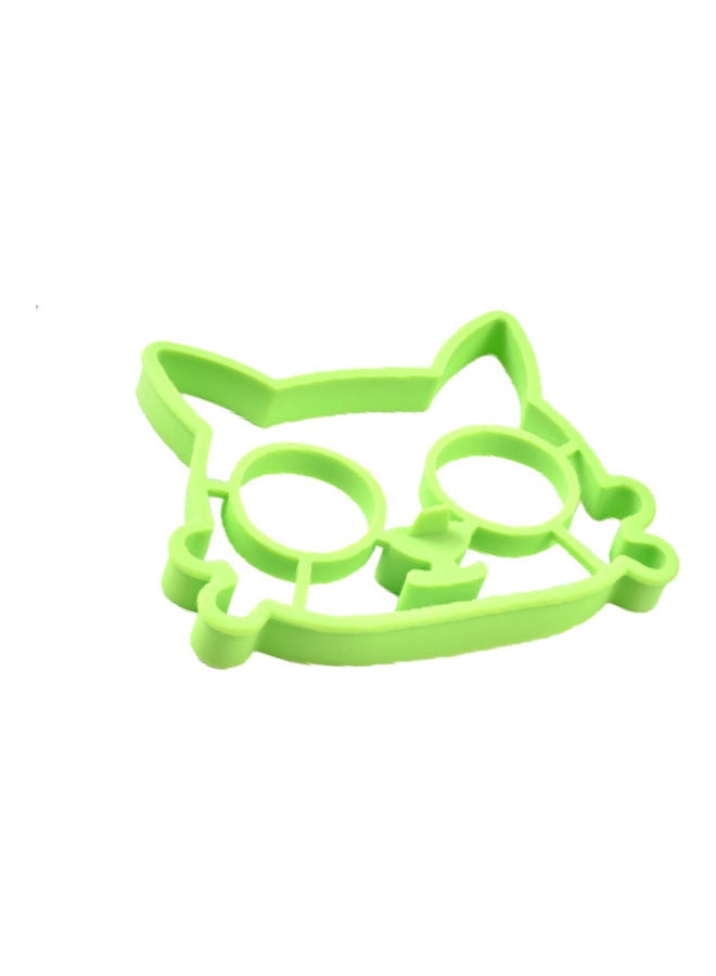 Generic - Cat Shaped Egg Mould Green - Image 1