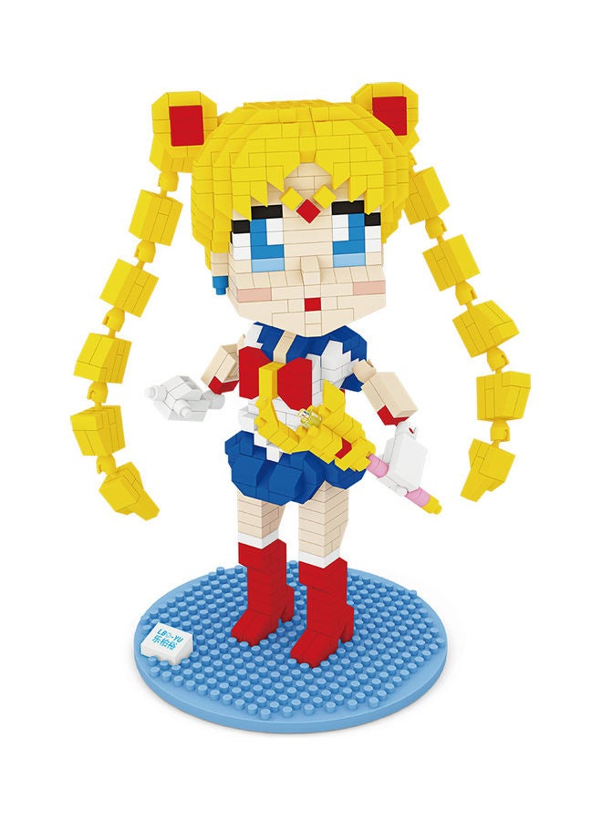 HUIMEI 733-Piece Sailor Moon Micro Brick Construction Series  - Image 1