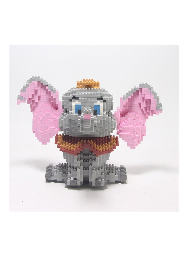 HUIMEI 1500-Piece Dumbo Micro Brick Construction Series 18.4 X 13.6 X 15cm  - Image 3